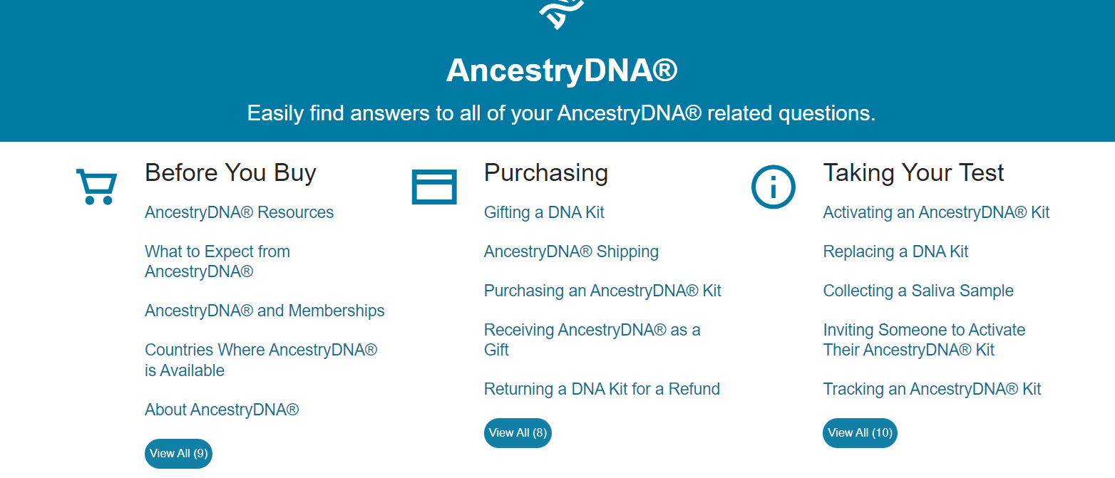 Ancestry DNA Kit Activation